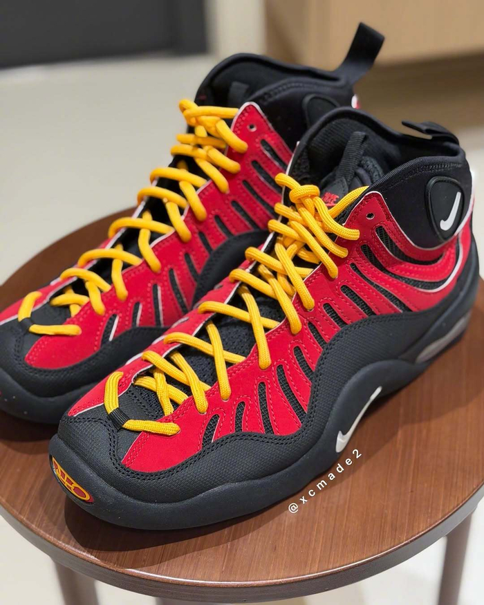 乐鱼游戏-2026 Nike Air Bakin热火款实物曝光，哈达威等多位球星曾代言|里奇蒙德|蒂姆·哈达威|PJ塔克|实物现身|塔克_新浪体育_新浪新闻